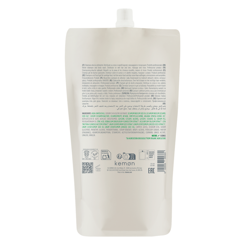 Actyva Bellessere Shampoo Pouch Bag 500 ml