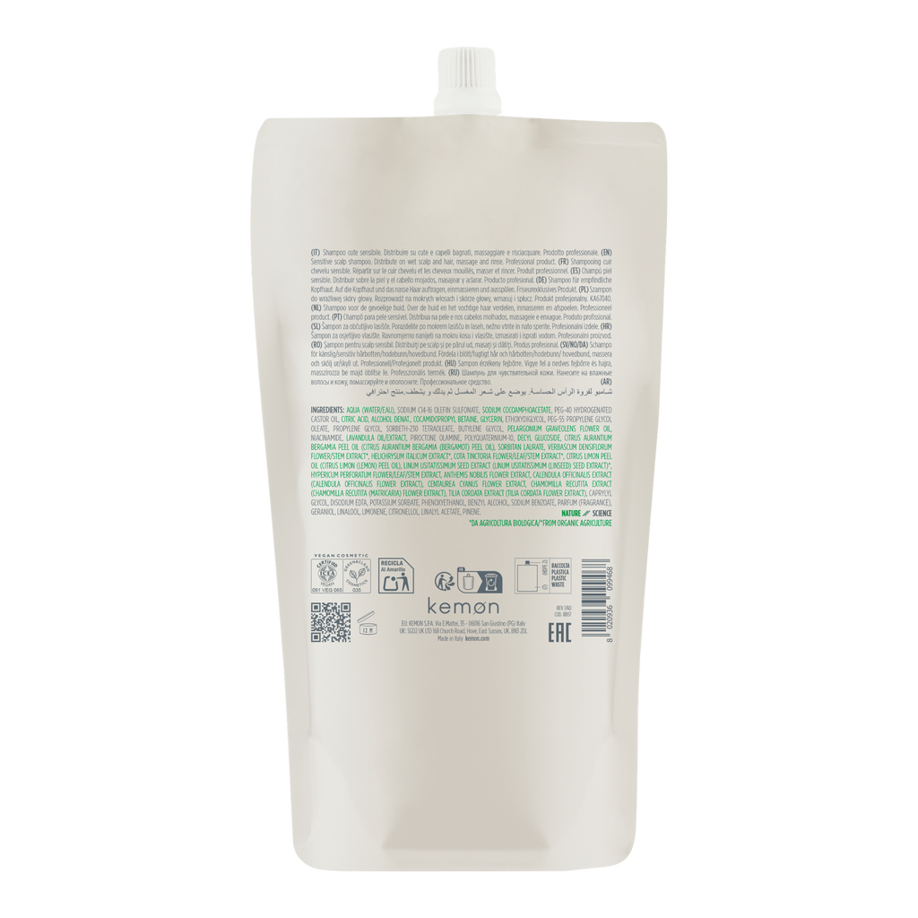 Actyva Benessere Shampoo Pouch Bag 500 ml