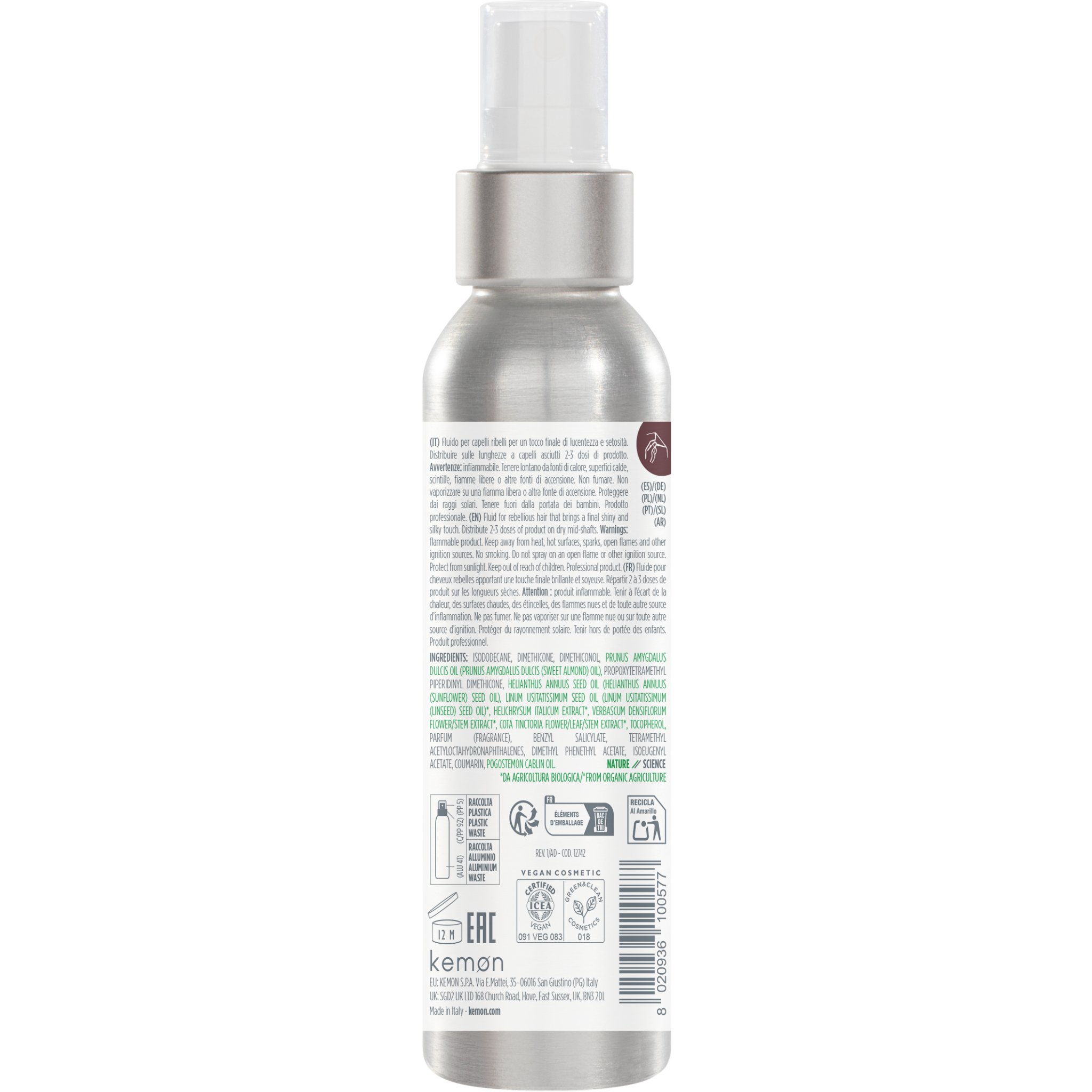 Actyva Disciplina Crystal Fluid 125 ml