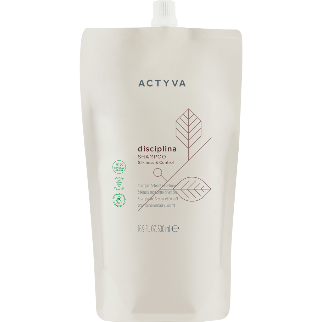 Actyva Disciplina Shampoo Pouch Bag 500 ml