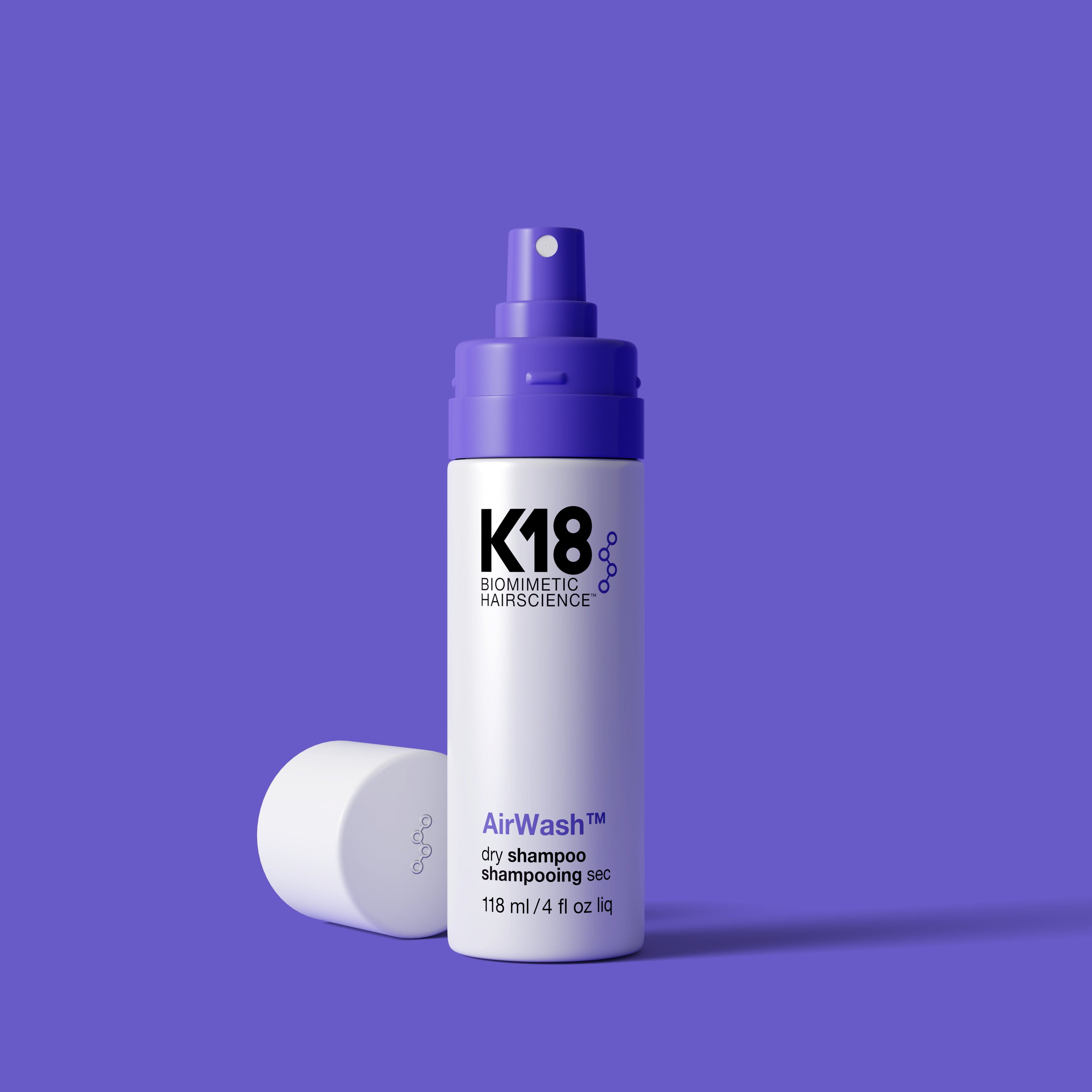 K18 AirWash Dry Shampoo 118 ml