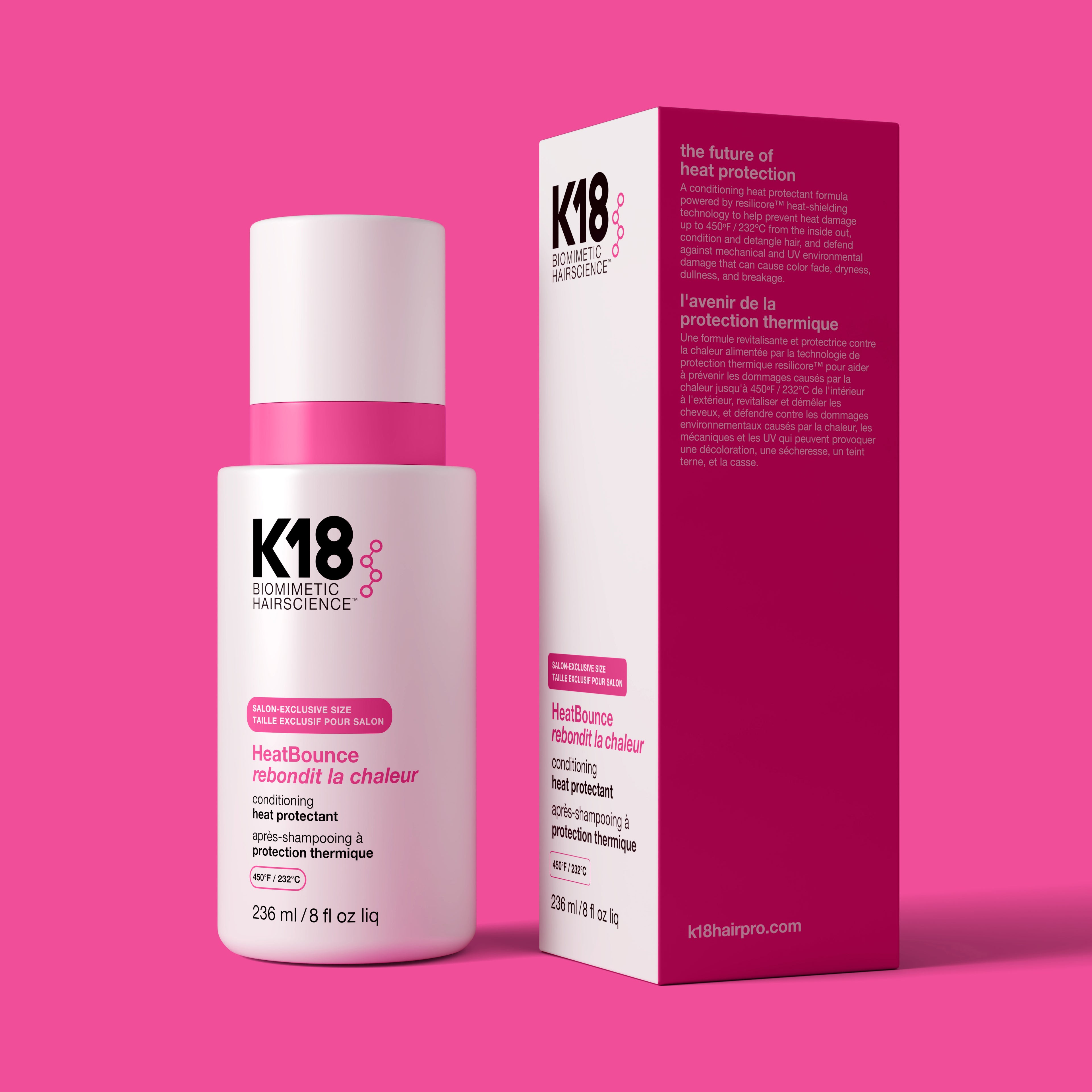 K18 HeatBounce Conditioning Heat Protectant 236 ml