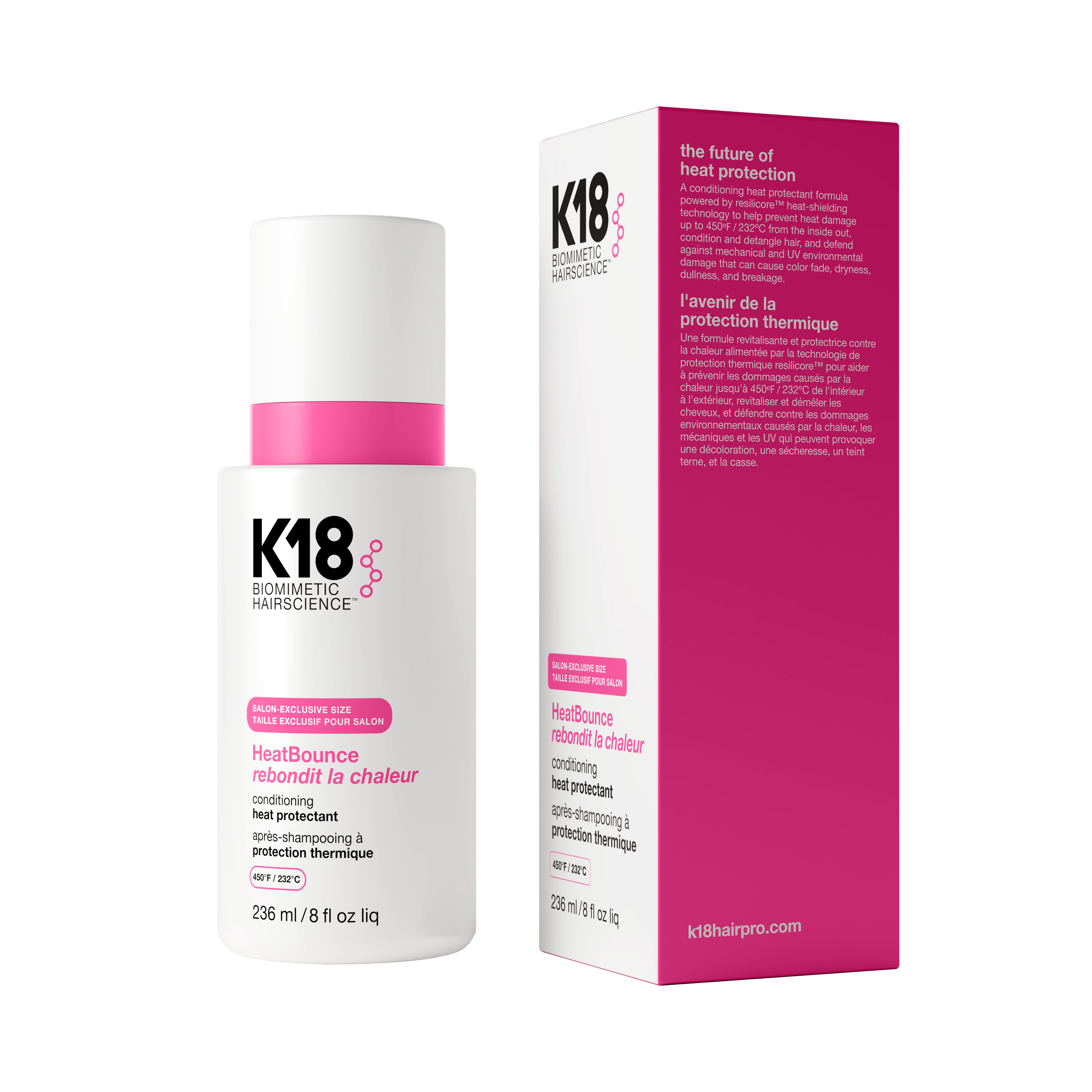 K18 HeatBounce Conditioning Heat Protectant 236 ml
