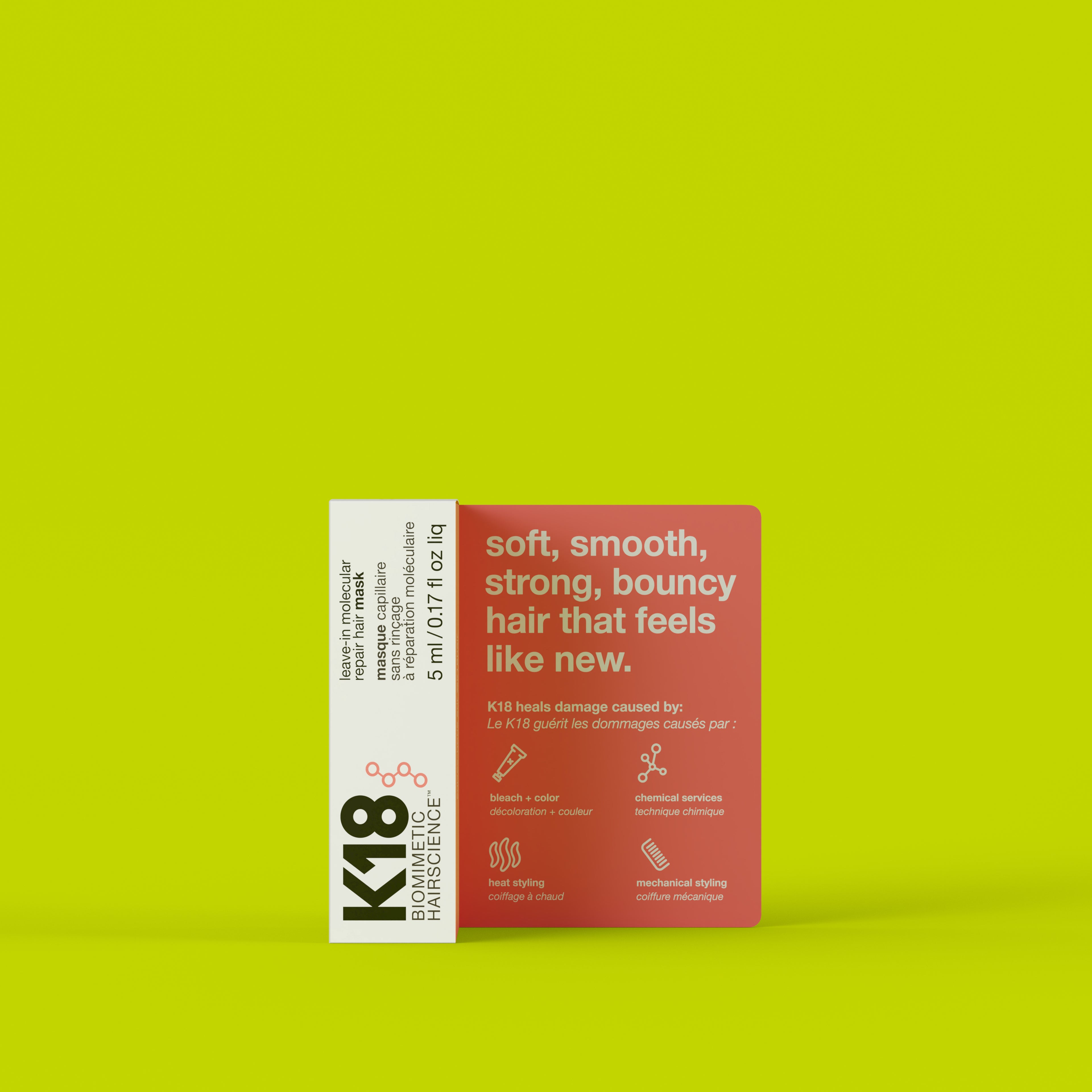 K18 Leave-In Molecular Repair Hair Mask 5 ml