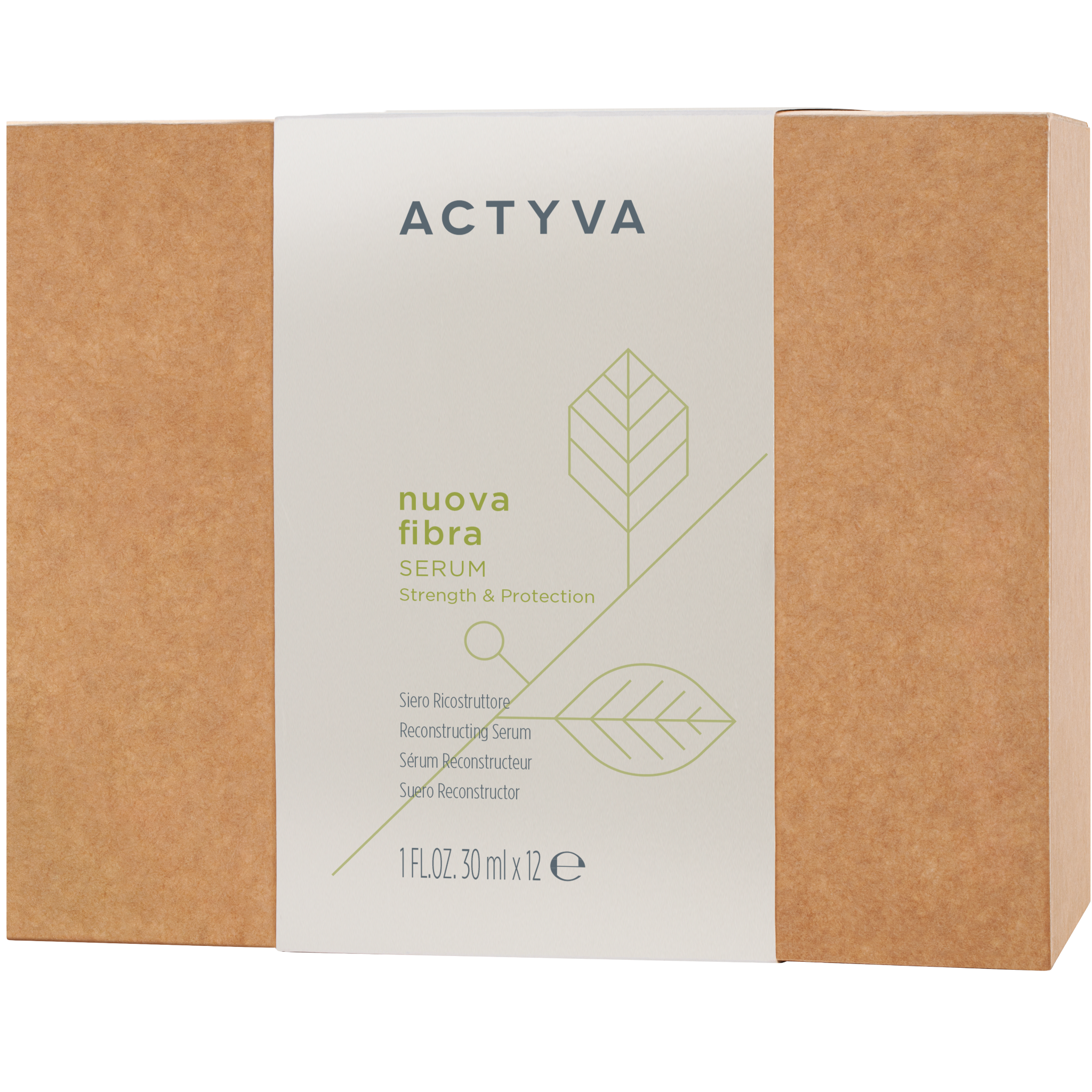 Actyva Nuova Fibra Serum 30 ml x 12