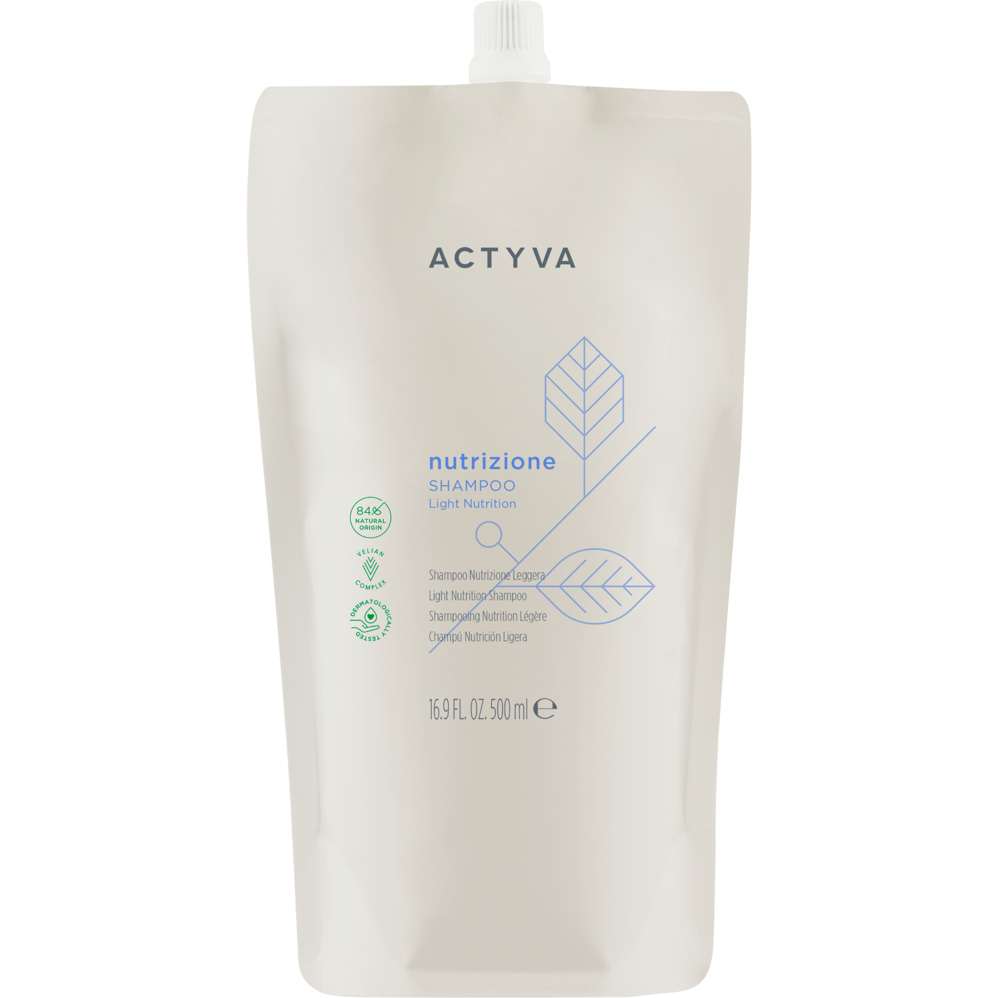 Actyva Nutrizione Shampoo Pouch Bag 500 ml