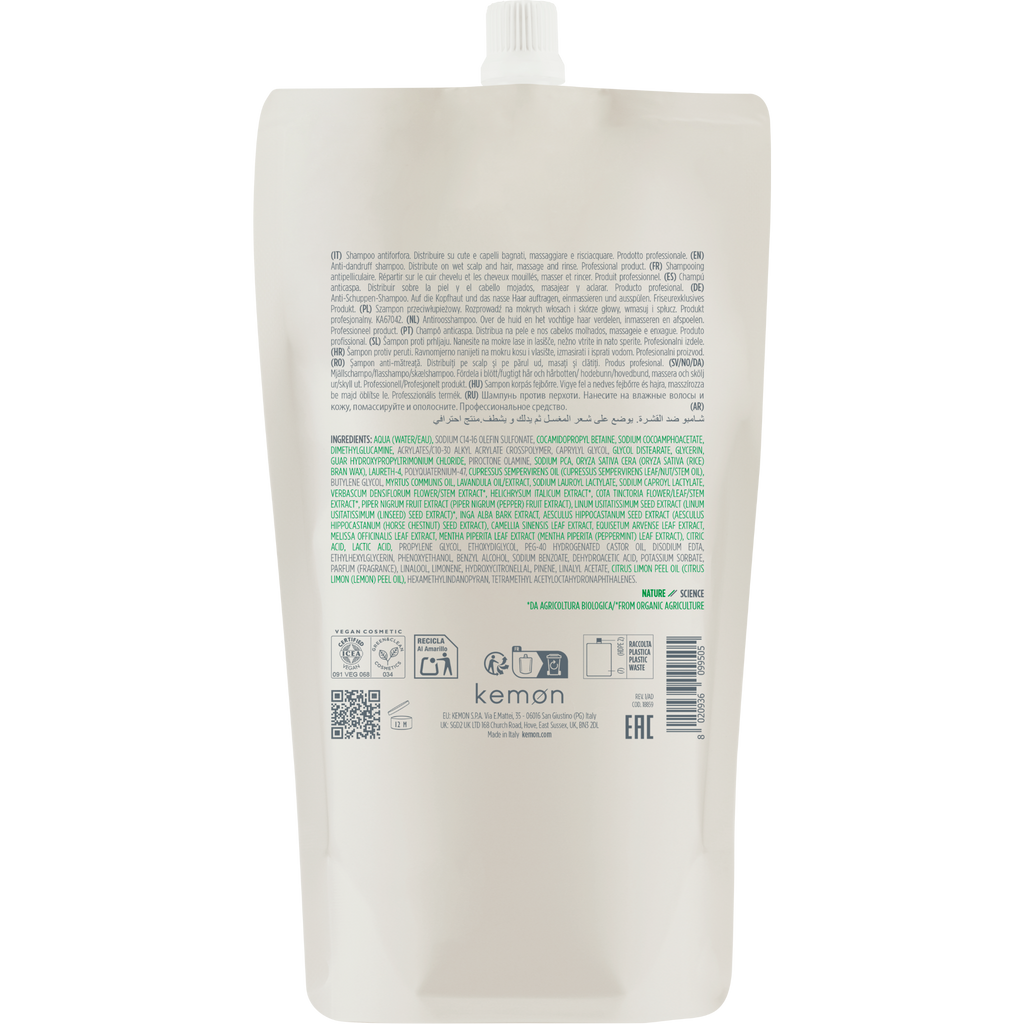 Actyva Purezza Shampoo Pouch Bag 500 ml