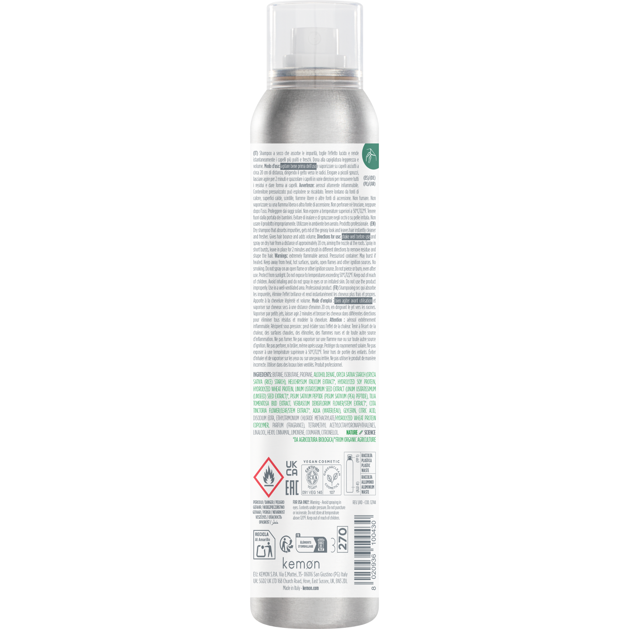 Actyva Volume e Corposità Dry Shampoo 200 ml