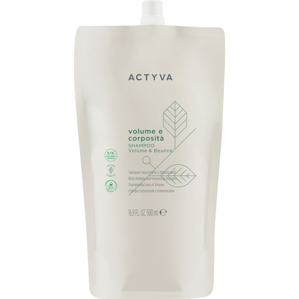 Actyva Volume e Corposità Shampoo Pouch Bag 500 ml